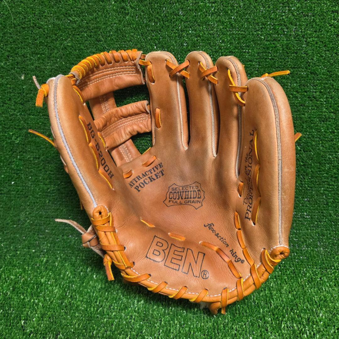 当時物　ベン社製軟式グローブ　阪神タイガース真弓