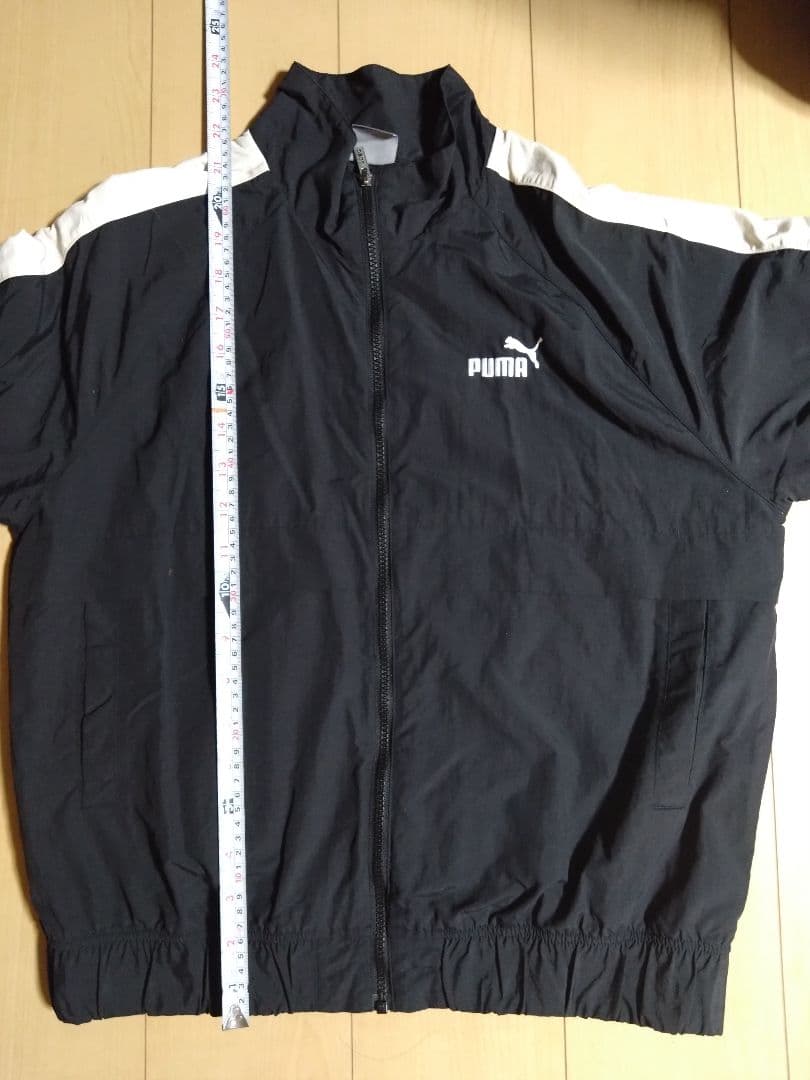 PUMA（プーマ） ジャージ上下セット ブラック/ホワイト