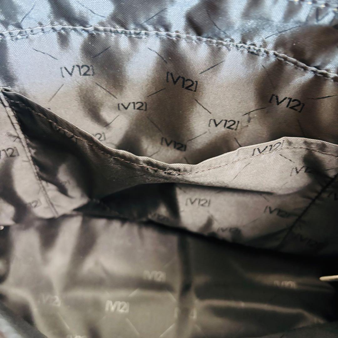 V12 ヴィトゥエルヴ カートバッグ ニコちゃん ロゴ　スマイル　ゴルフバック