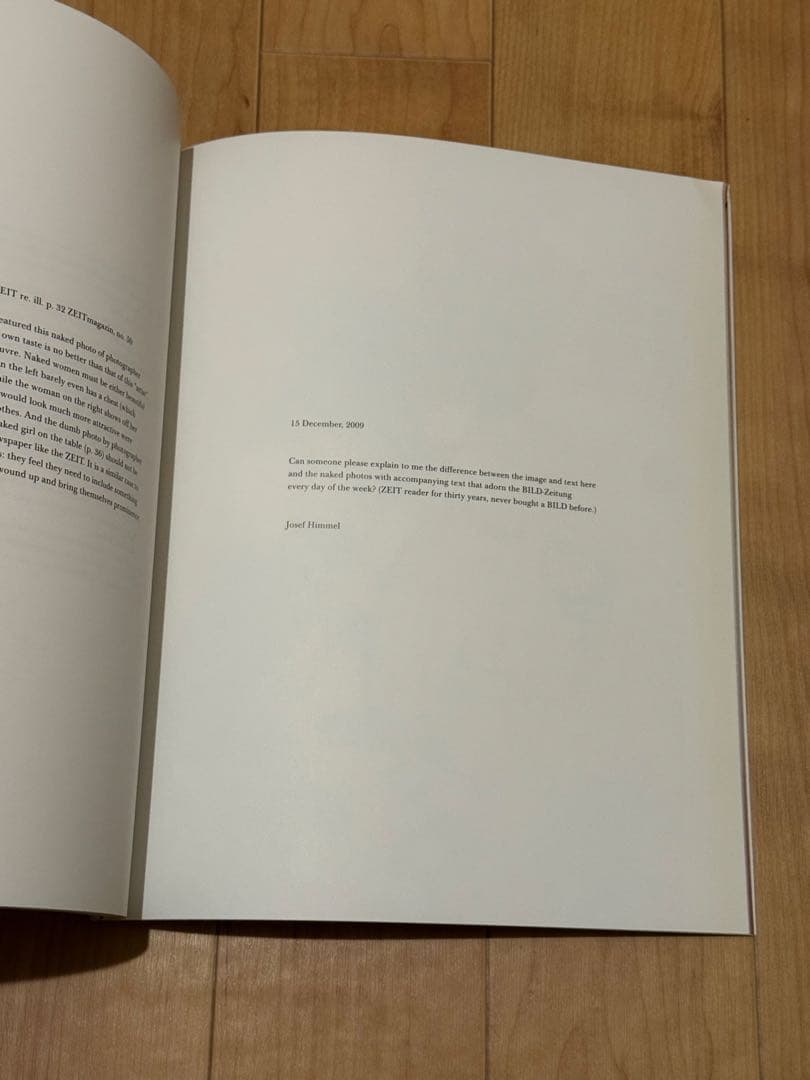 アート・デザイン・音楽 UNTERWEGS MIT Juergen Teller