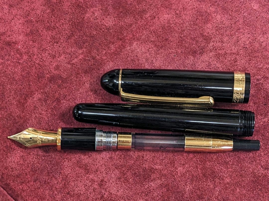 プラチナ万年筆 # 3776 CENTURY 14k PNB-15000