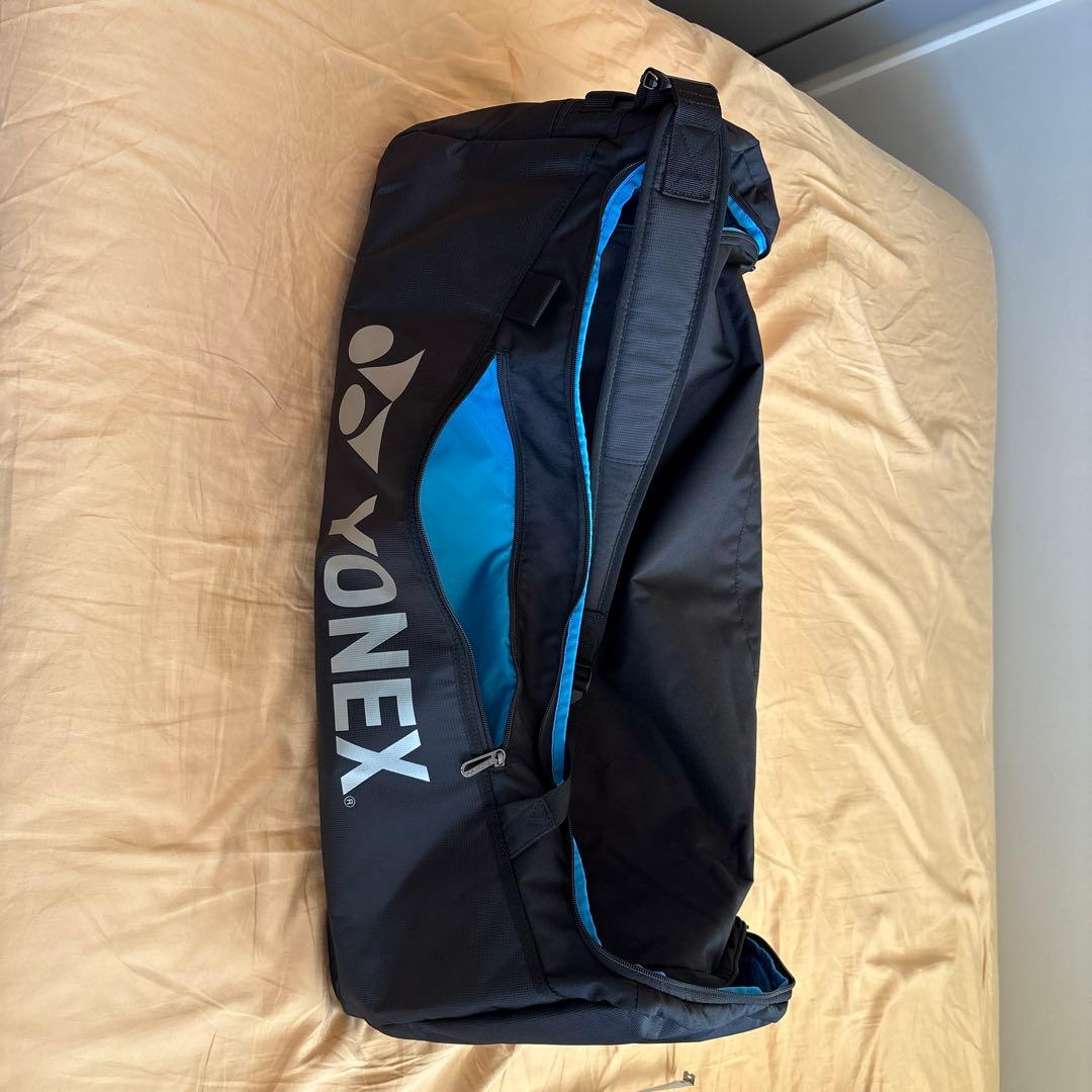 YONEX バドミントンバッグ 黒 約80cm