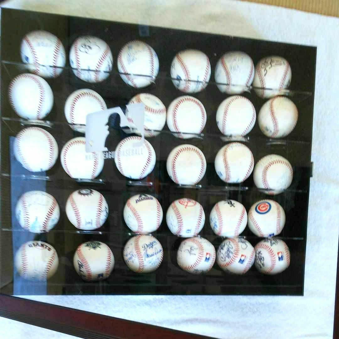 ドジャース中心メジャーリーガー サイン入りMLBボール 30個