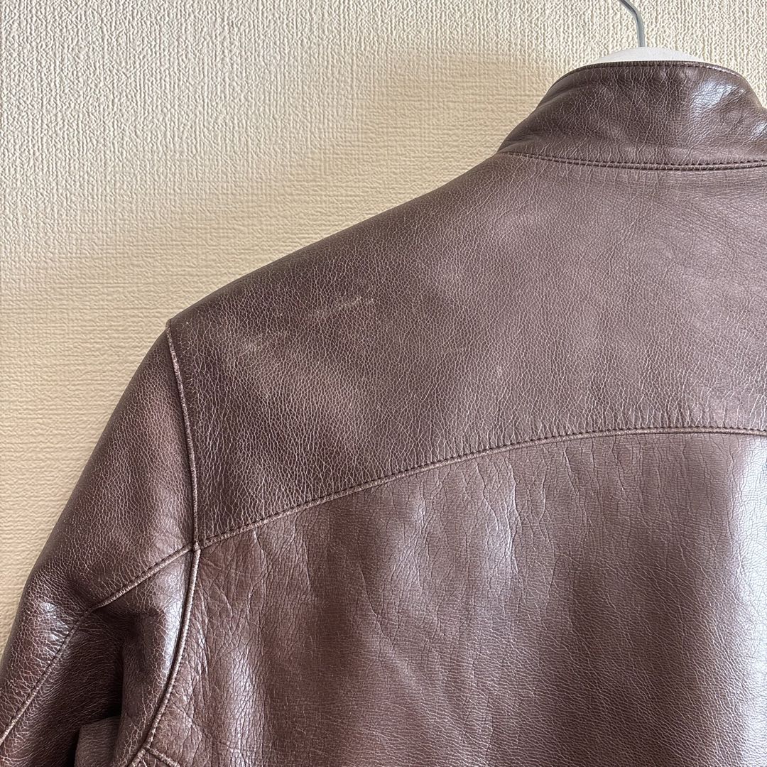 Yohji A.A.R シープレザー ダーバン レザージャケット ライダース