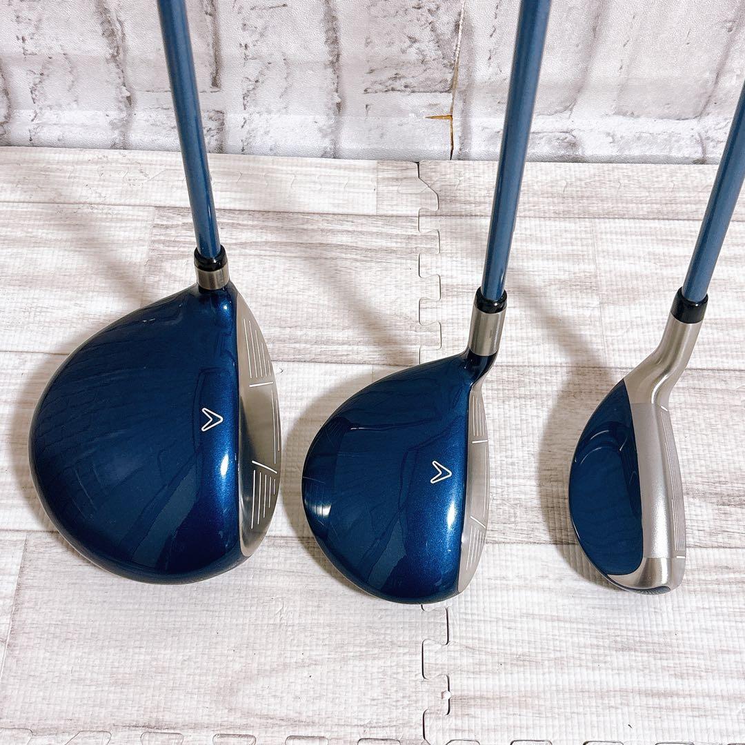 【美品】Callaway GEMS レディースゴルフ クラブセット 8本 W