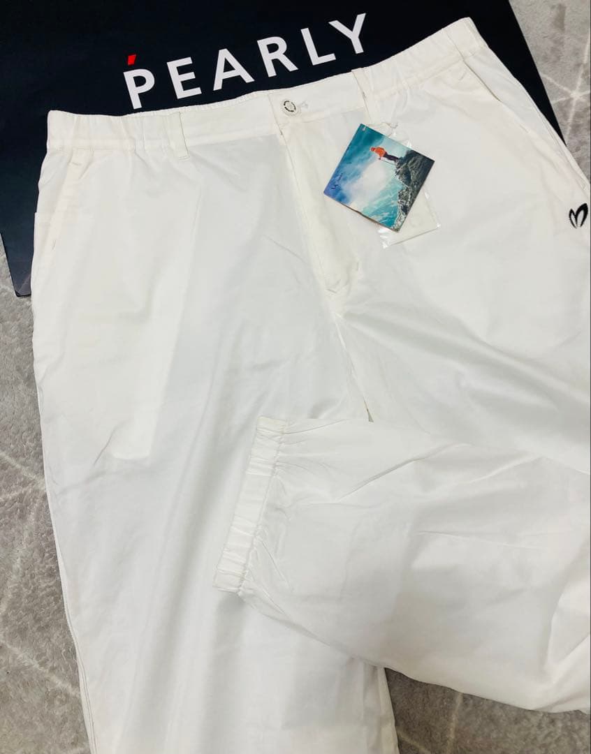 新品 マスターバニー 2WAYストレッチメランジタフタパンツ(4)サイズM/白