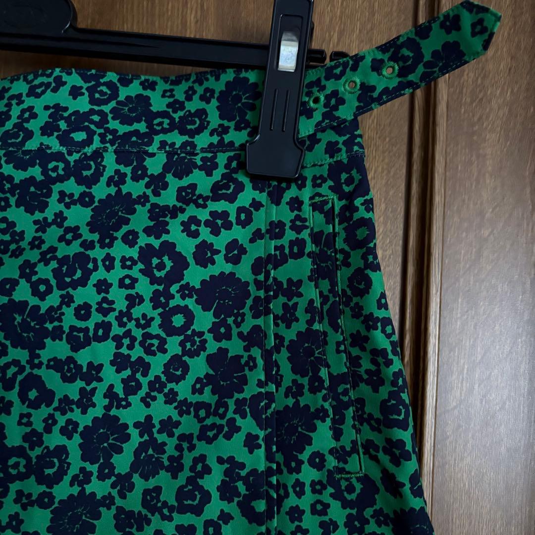 ビームスゴルフ　セットアップ　レディースS 紺、緑