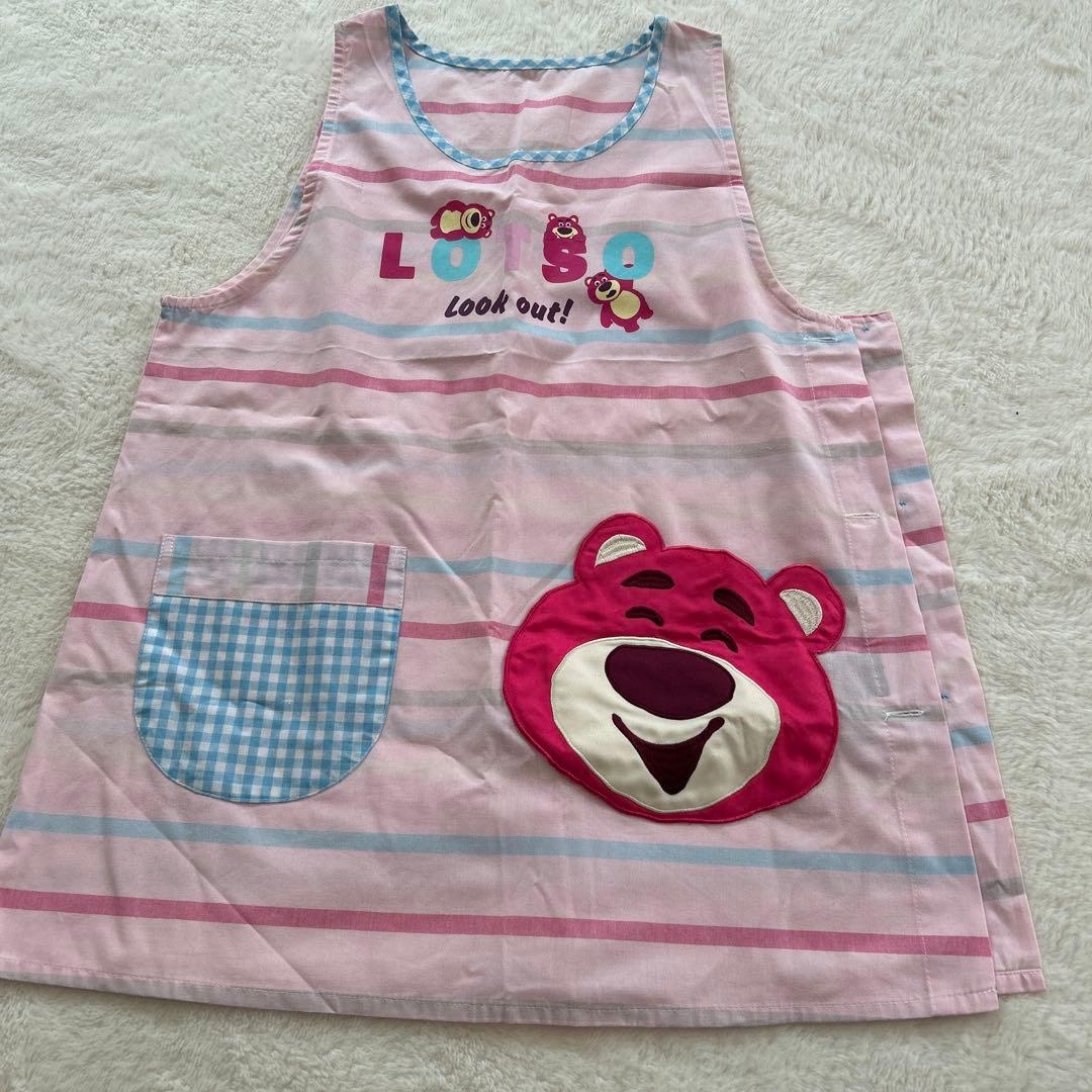 保育士　幼稚園教諭　キャラクター　エプロン　8点セット