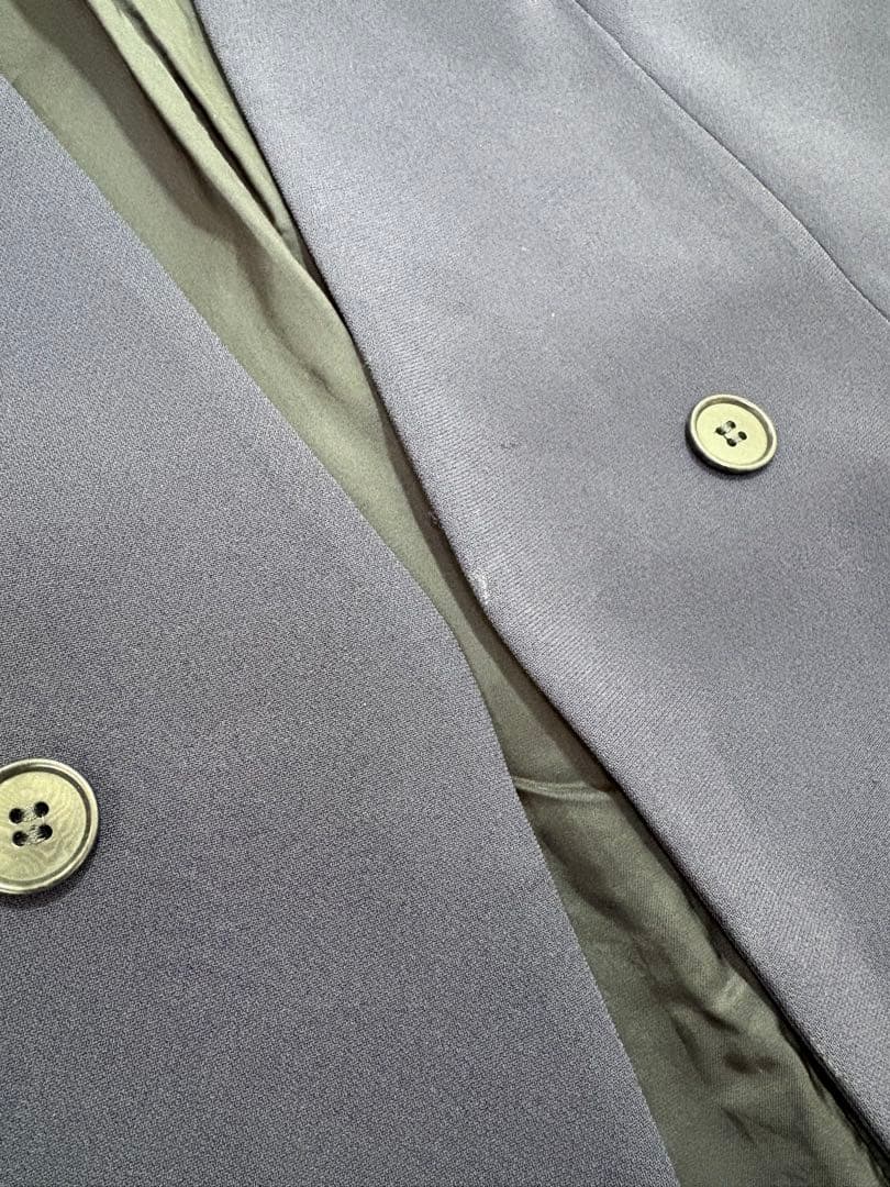 セオリー theory ダブルロングジレ ネイビー ベスト 前開き サイズ2 M