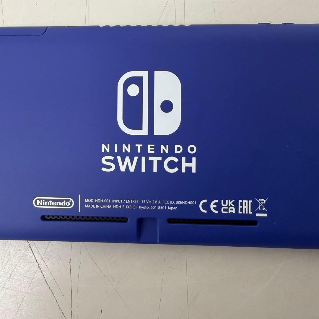 Nintendo Switch Lite ブルー 充電器付き　初期化済み