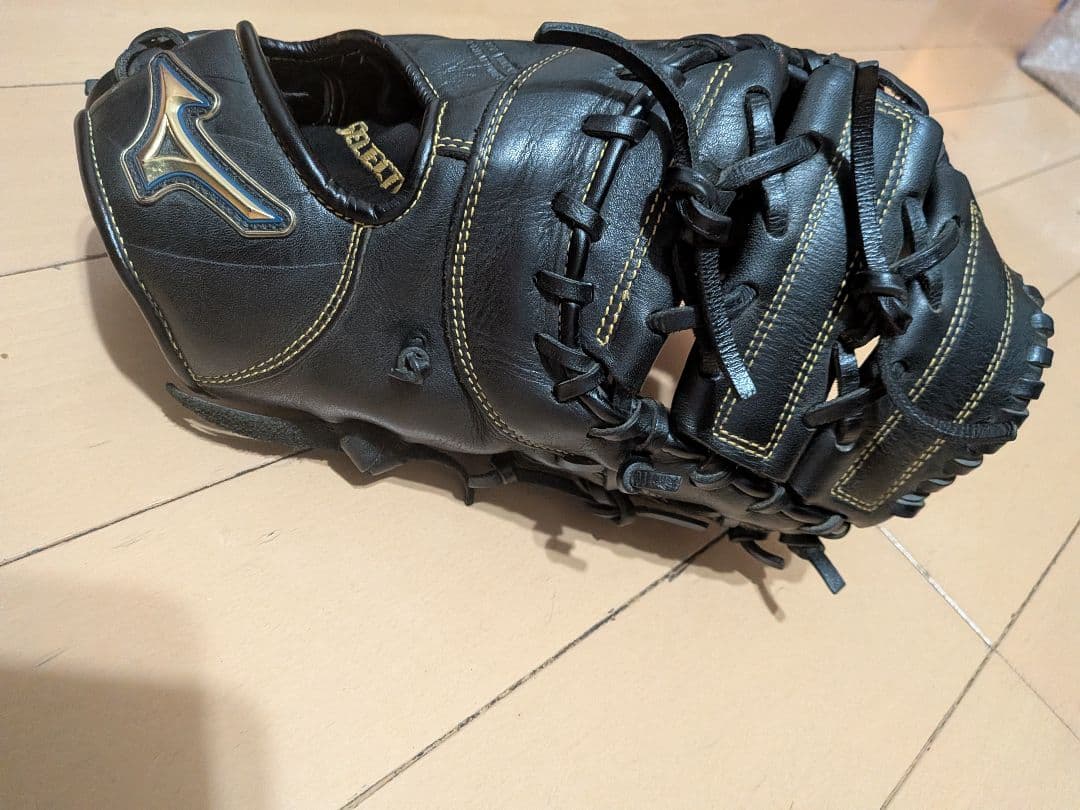 Mizuno Select 9 軟式野球用ファーストミット 黒