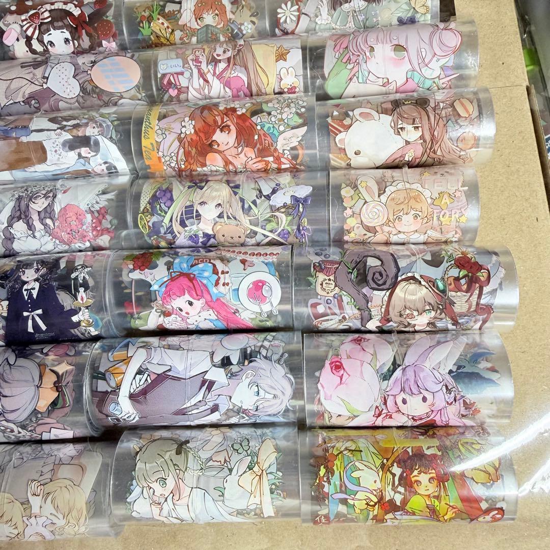 まんまるページ　▷【豪華40ループ】＋【豪華28ループ】人物マステ