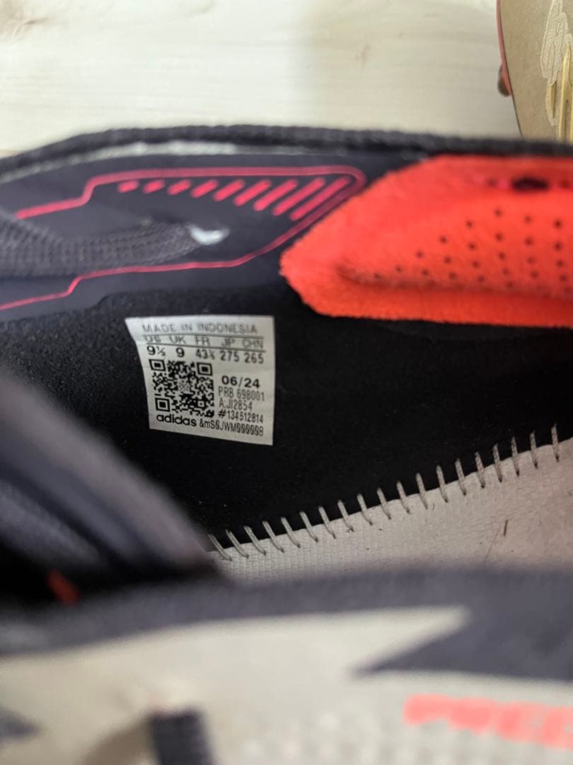 PREDATOR ELITE AG 27.5 中敷きなし