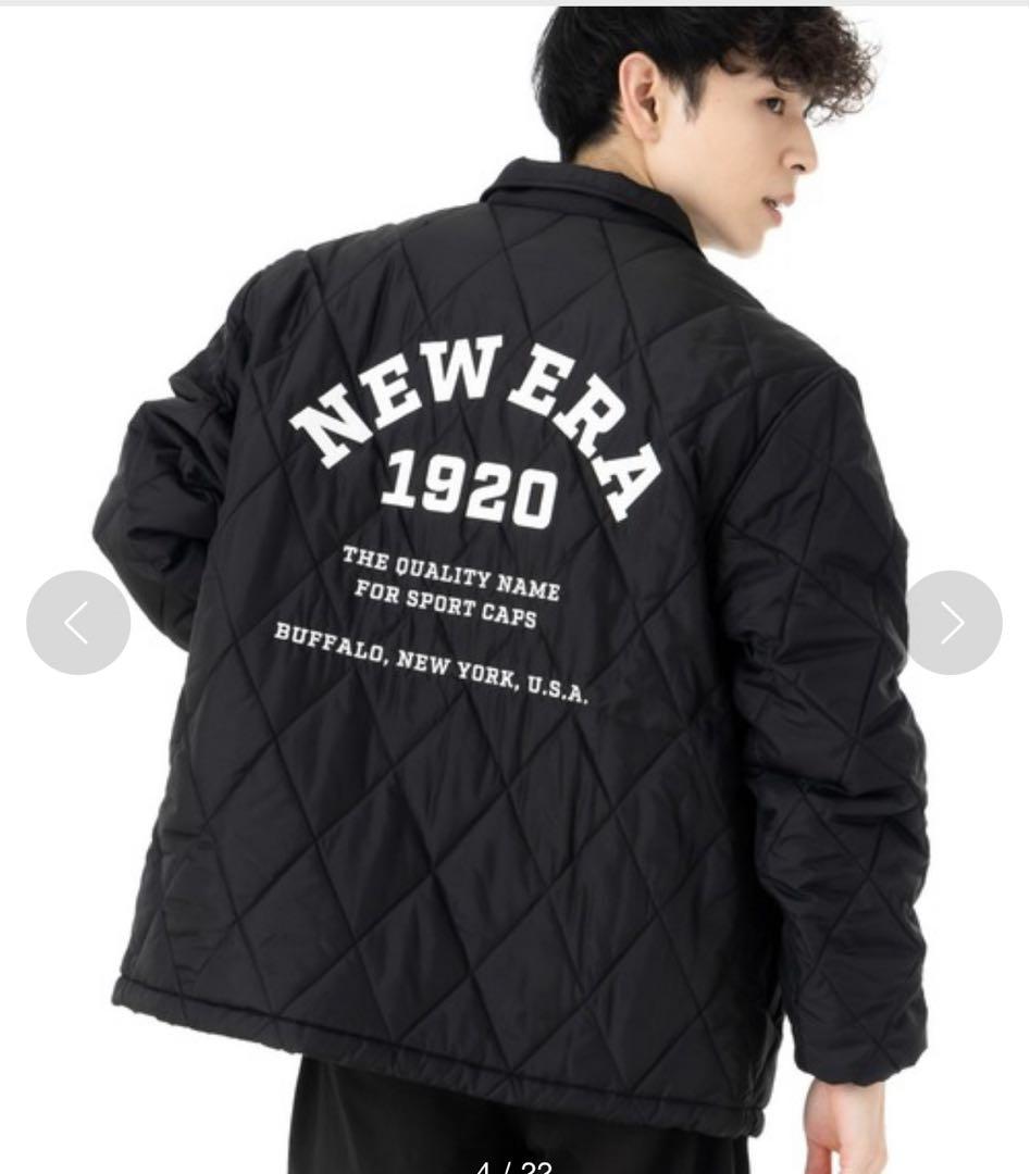 NEW ERA キルティングジャケット X-LARGE ブラック