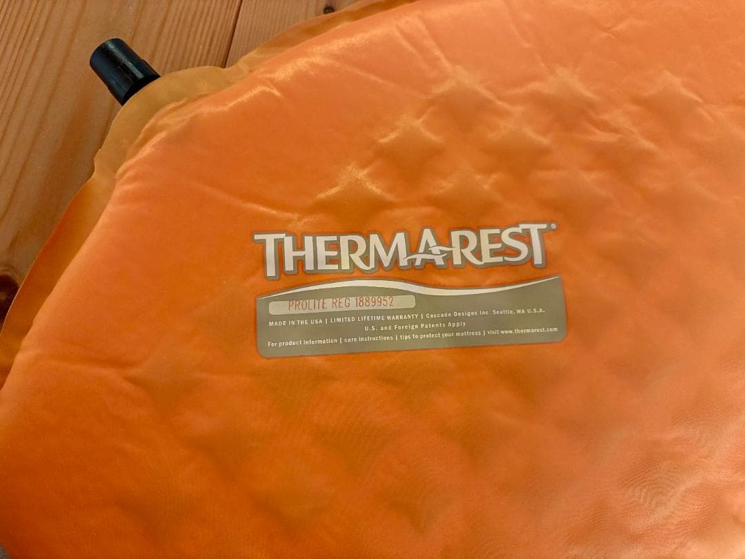 サーマレスト ProLite Regular スリーピングマット　極美品
