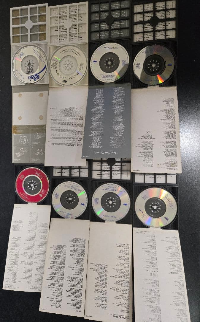 マイケル・ジャクソン 8cmCD 8枚