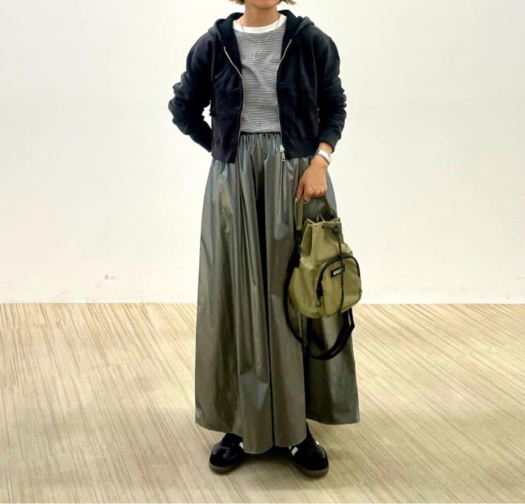 N*e様 美品 INSCRIE BE&Y別注ヴィンテージ風ジップアップ ショート