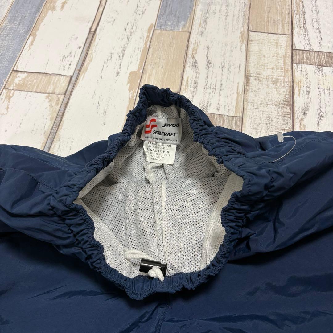 アメリカ軍 IPFU USAF 空軍 ナイロン トレーニングパンツ Lサイズ