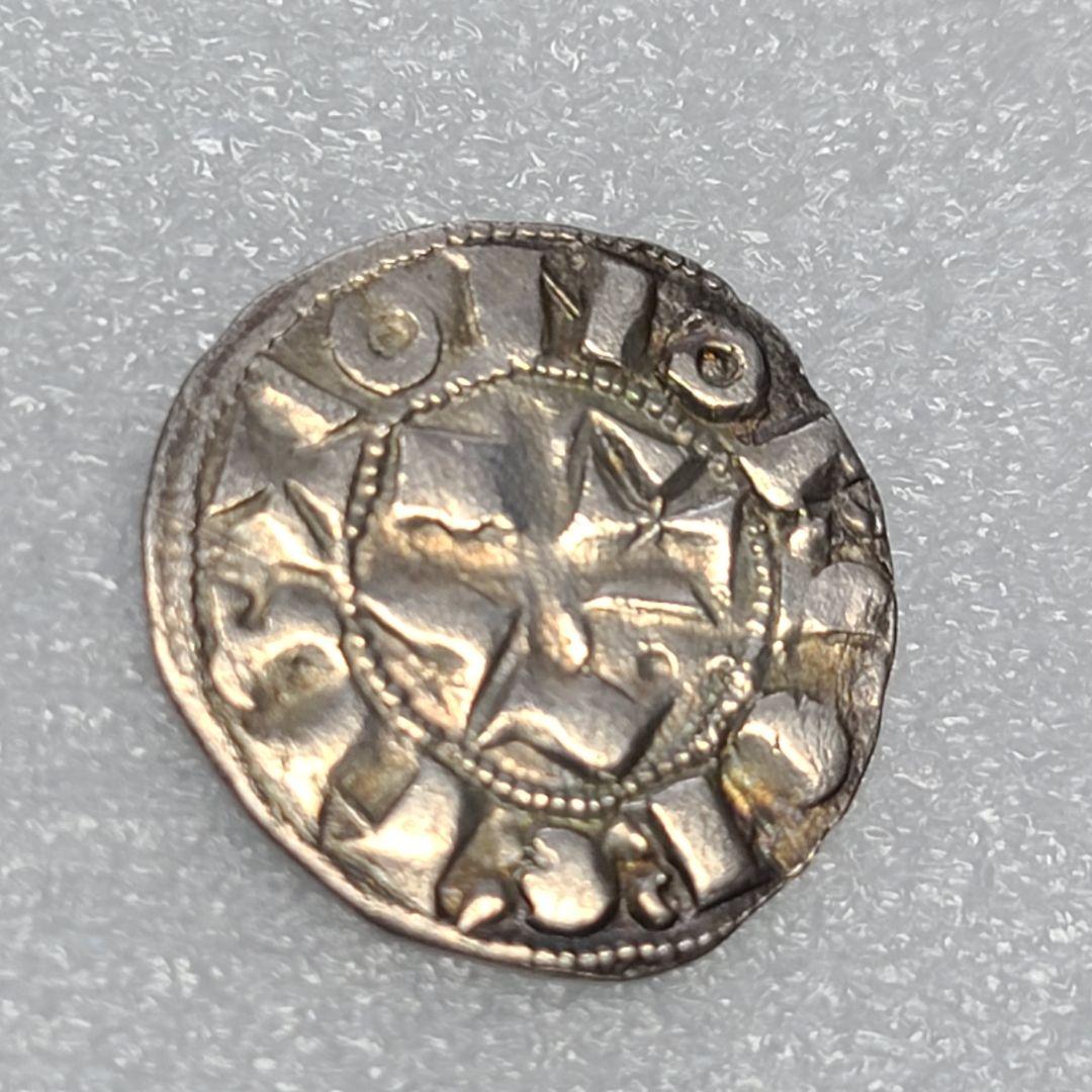 m*i様 4307. 中世ヨーロッパ時代 フランス ベアン領 ディナール銀貨