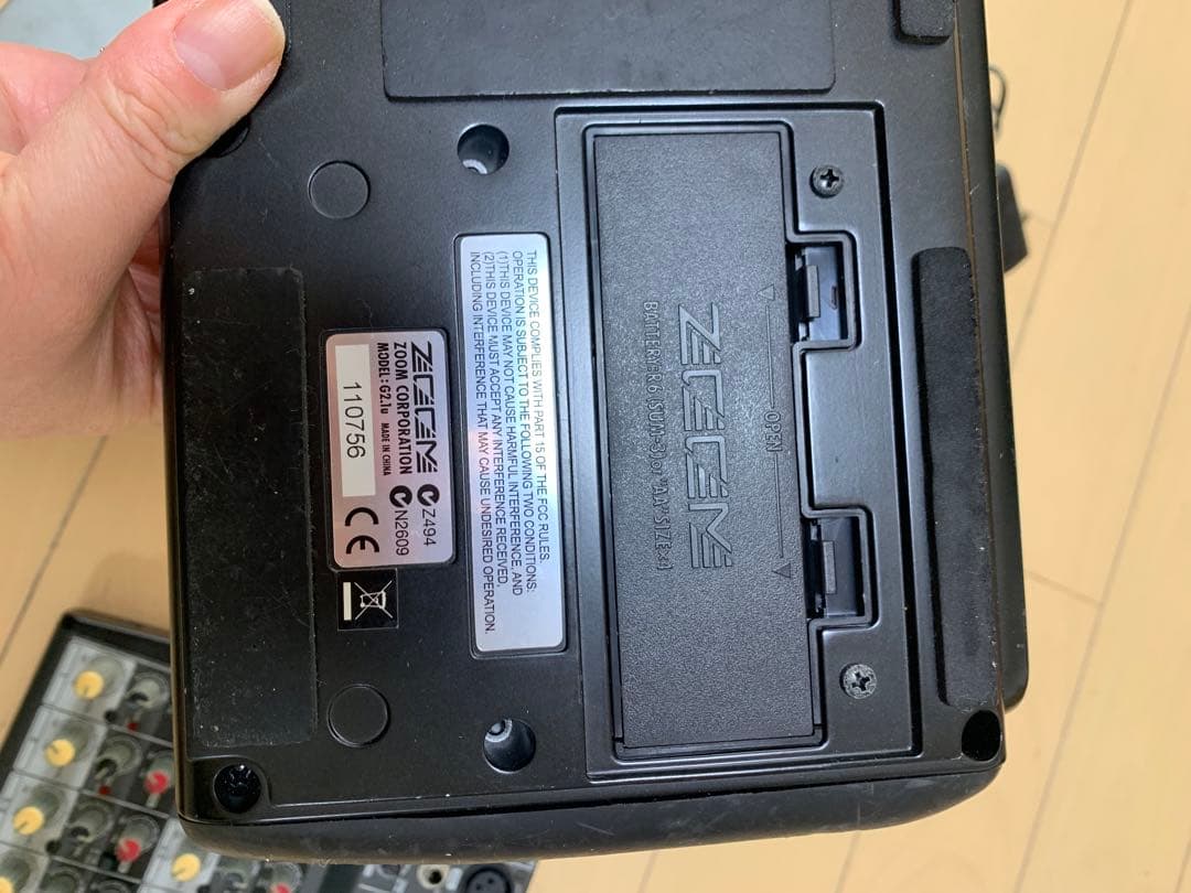 &中古ZOOM G2.1u/UW500/BEHRINGER XENYX 1002