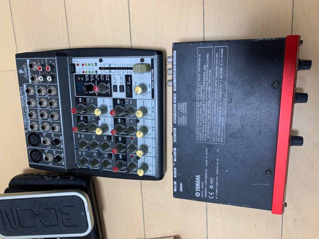 &中古ZOOM G2.1u/UW500/BEHRINGER XENYX 1002