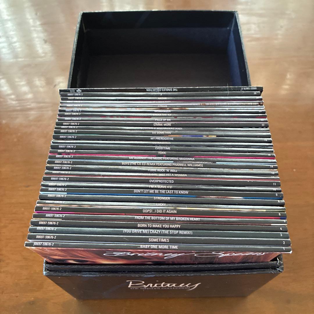 ブリトニースピアーズ シングルコレクション CD＋DVD 30枚