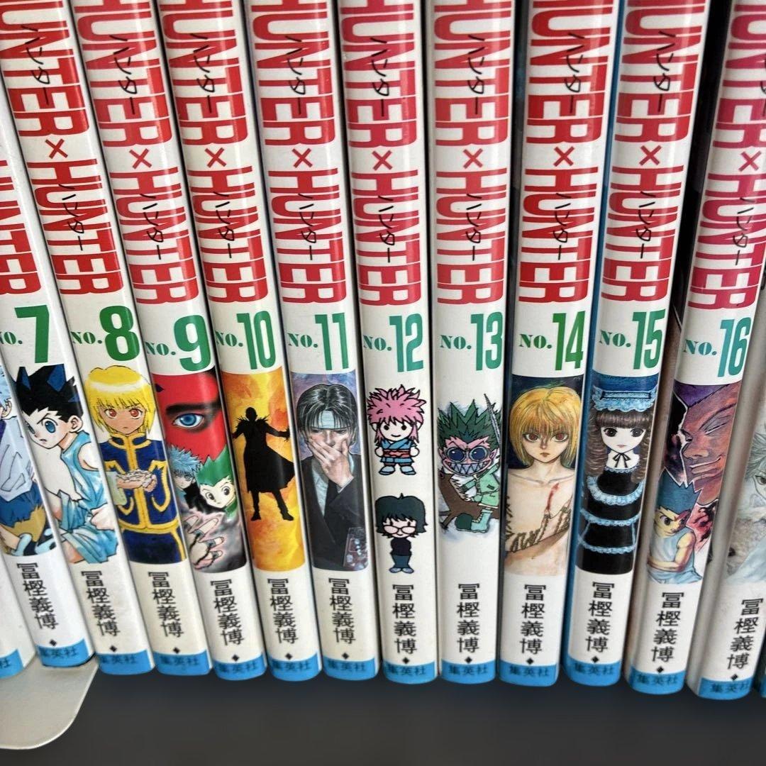 HUNTER×HUNTER 全巻セット 1巻〜38巻（初版多数）