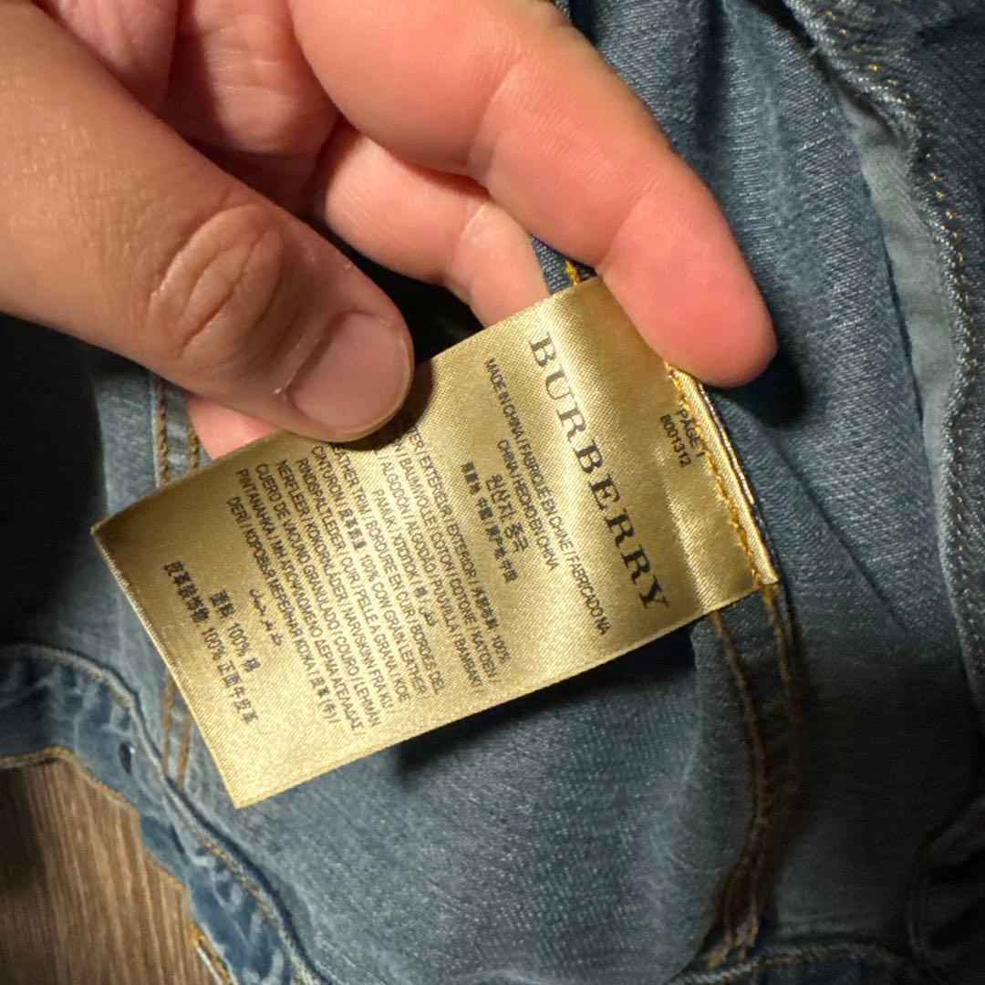 BURBERRY デニムジャケット サイズ52