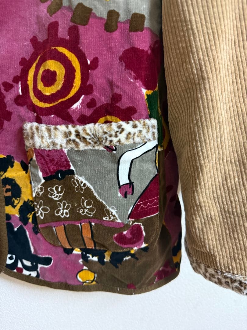 OLLE BOREBLA アートジャケット マルチカラー　アルベロベロ