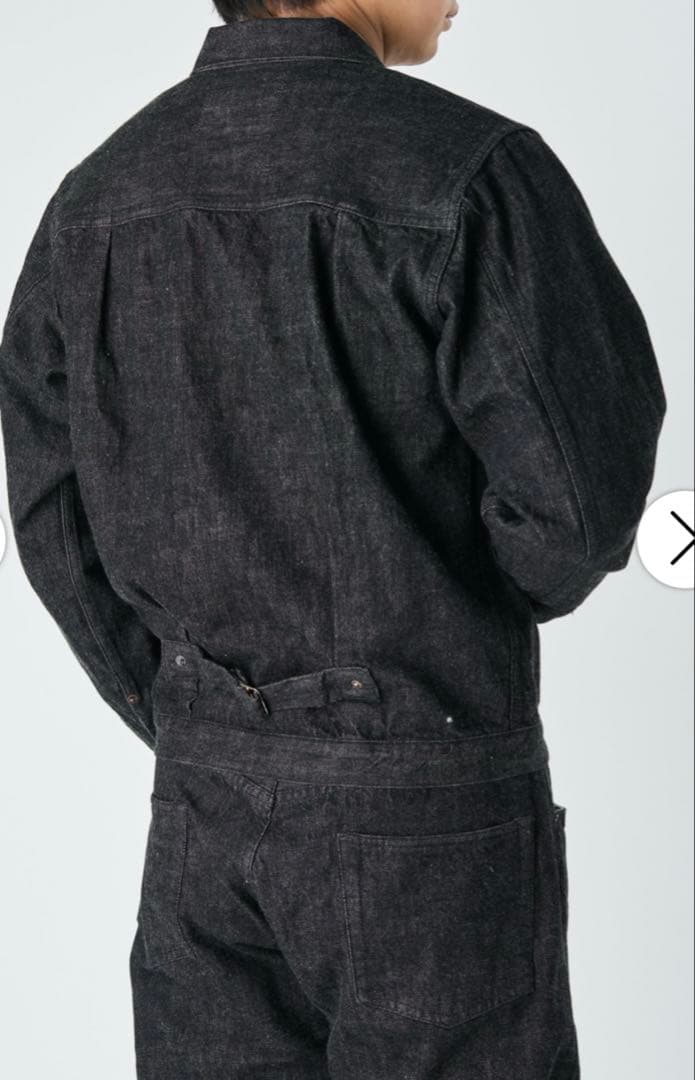 2107BK Type1 Black Denim Jacket フルカウント