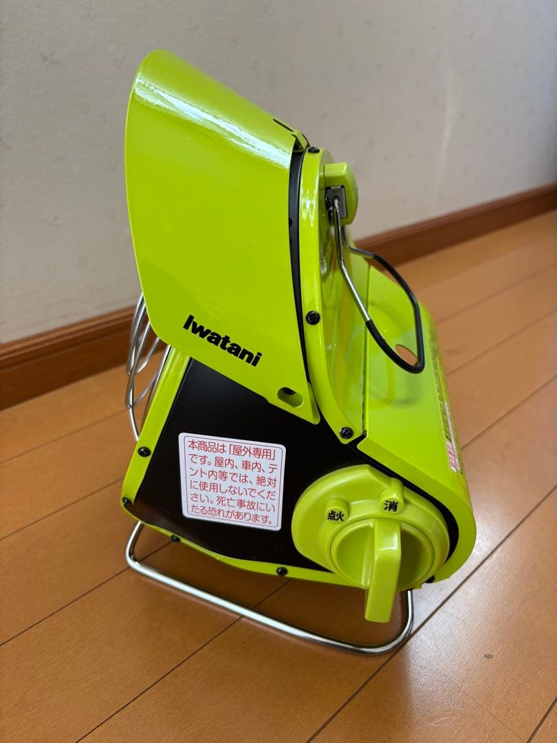 岩谷産業　カセットガス　アウトドアヒーター　CB-0D1 グリーン