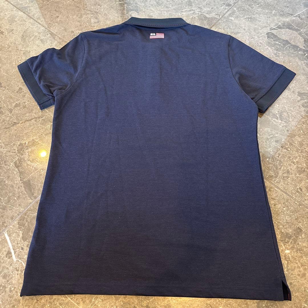 再お値下げ中★新品未使用★BRIEFING ネイビー ポロシャツ　サイズM