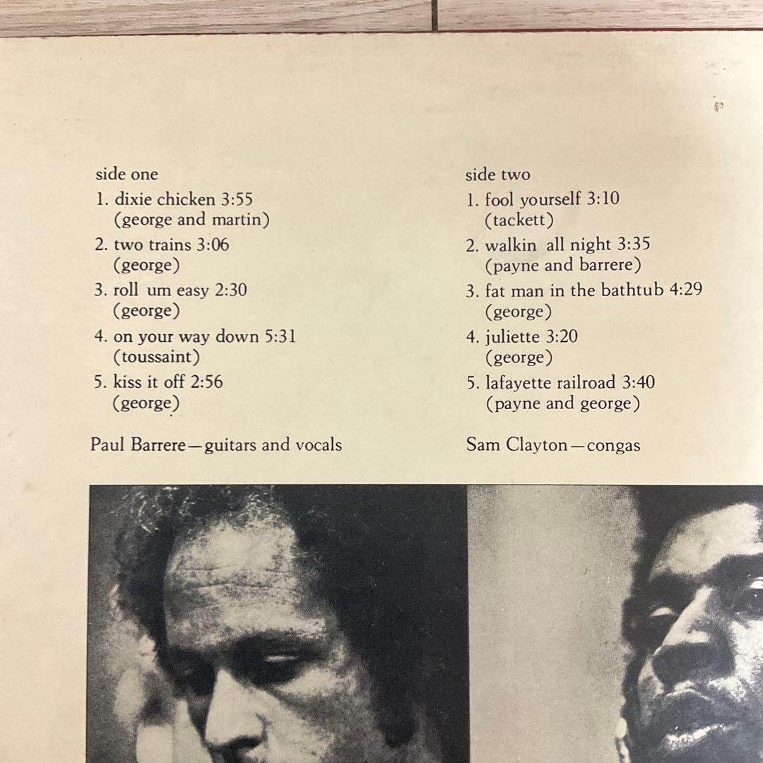 Little Feat Dixie Chicken 英盤レコード　リトルフィート