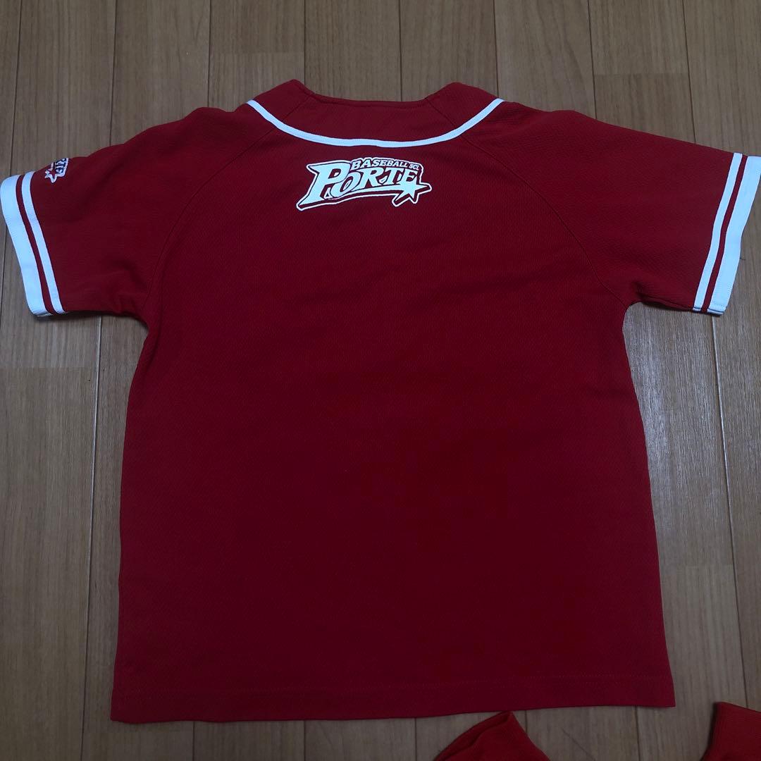 ポルテ　ユニフォームセット 上下145 インナー 140 ベルト