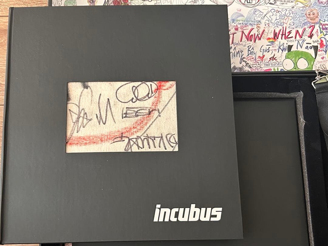 インキュバス INCUBUS 限定HQ LIVE BOX SET直筆サイン入り
