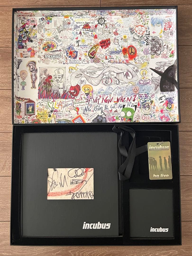 インキュバス INCUBUS 限定HQ LIVE BOX SET直筆サイン入り