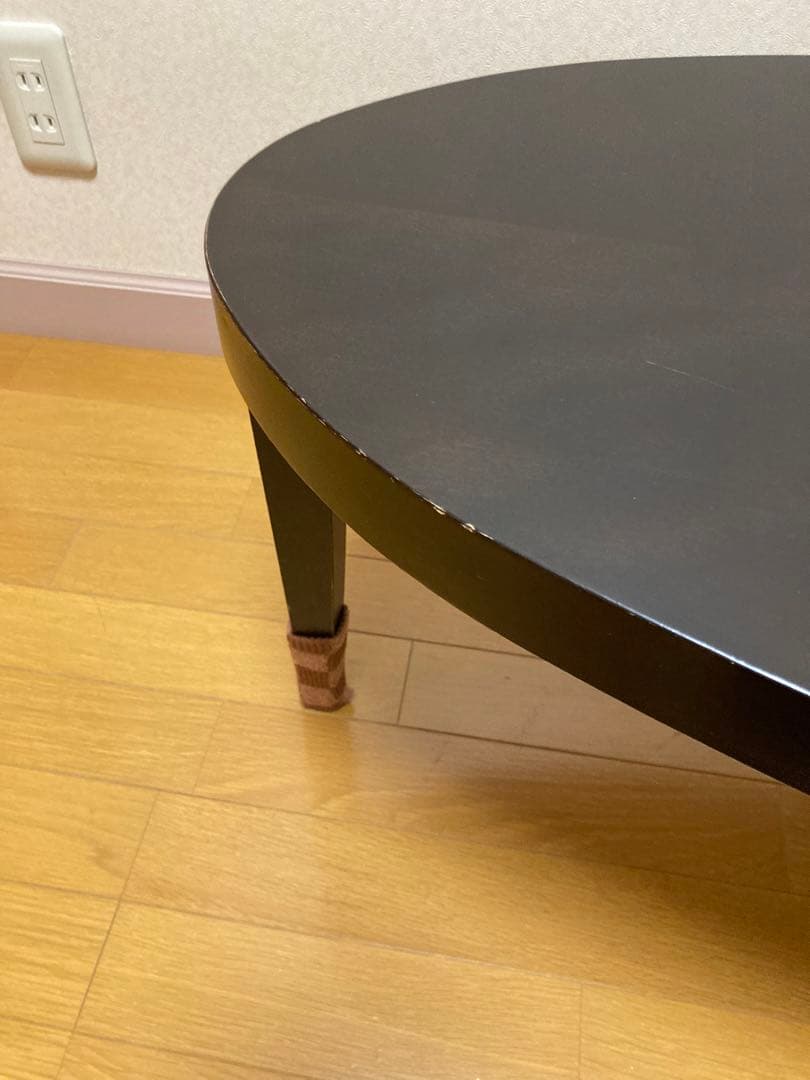 ☆お値下げ☆ フクラ　コーヒーテーブル　オーバル　ローテーブル