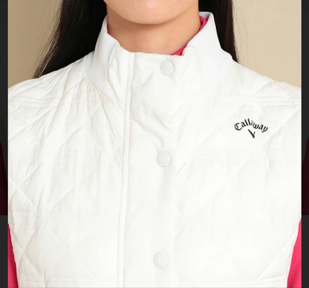 Callaway 中綿 ワンピース 白 新品タグ付き！L