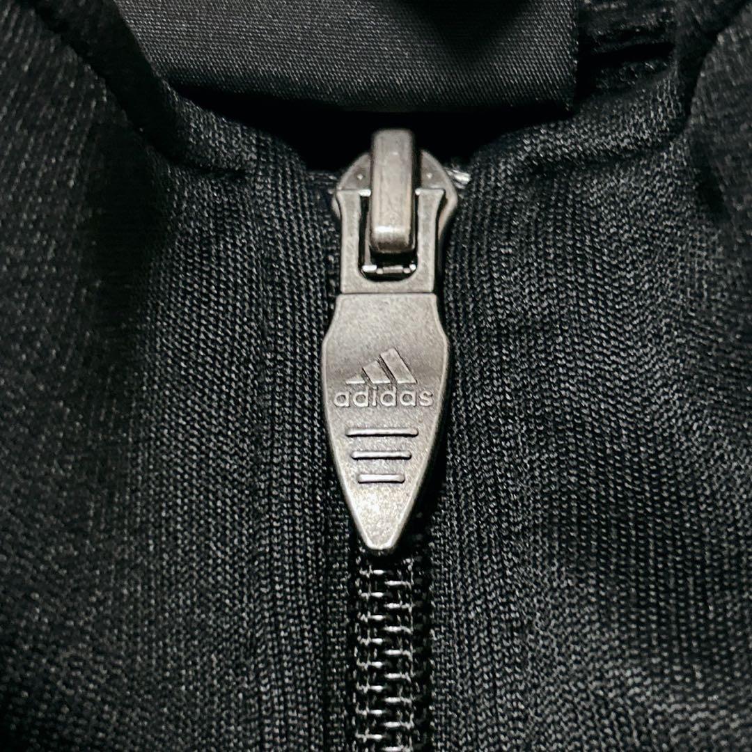 【2512】✨美品✨ adidas ジャージ上下セット　セットアップ　黒　赤