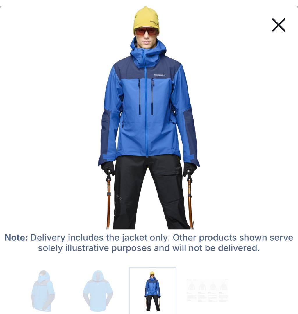 新品未使用NORRONA trollveggen Gore-Tex Pro