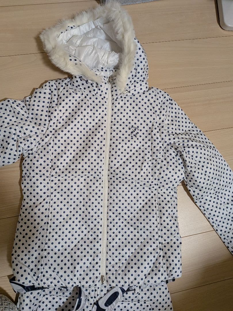 キャロウェイ♡フード付きジャケットとスカートセット