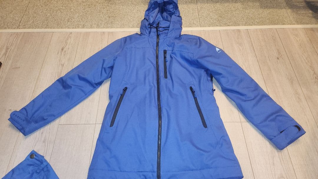 Burton スノーボードウェアセット S 青バートン　ジャケット　パンツ　女性