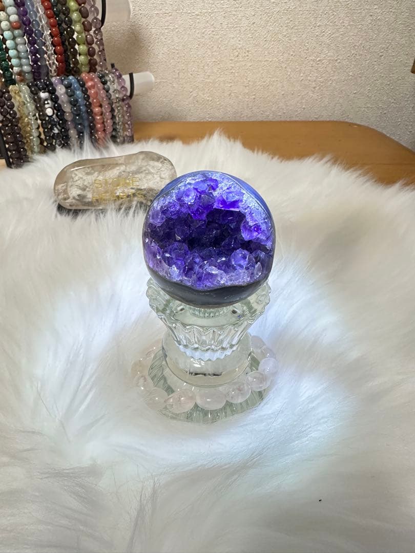 アメジスト 笑口 高品質！1096