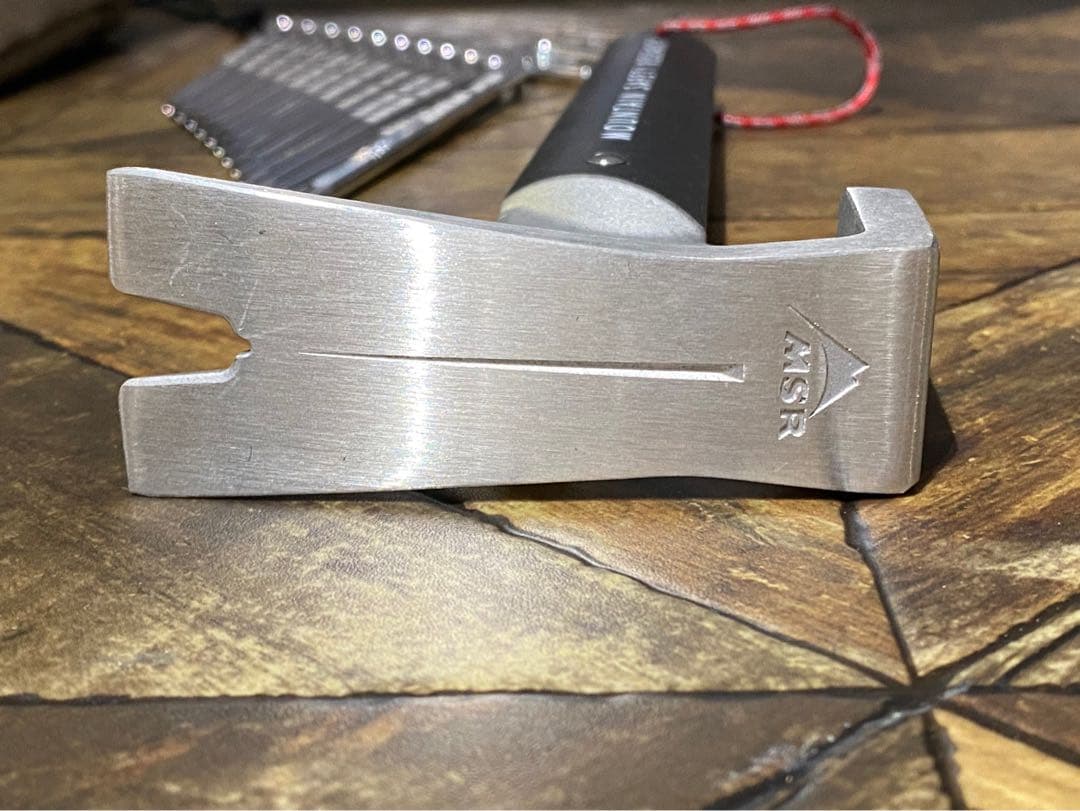 K ＊MSRステイクハンマー ペグハンマー ユニフレーム ジュラパワーペ