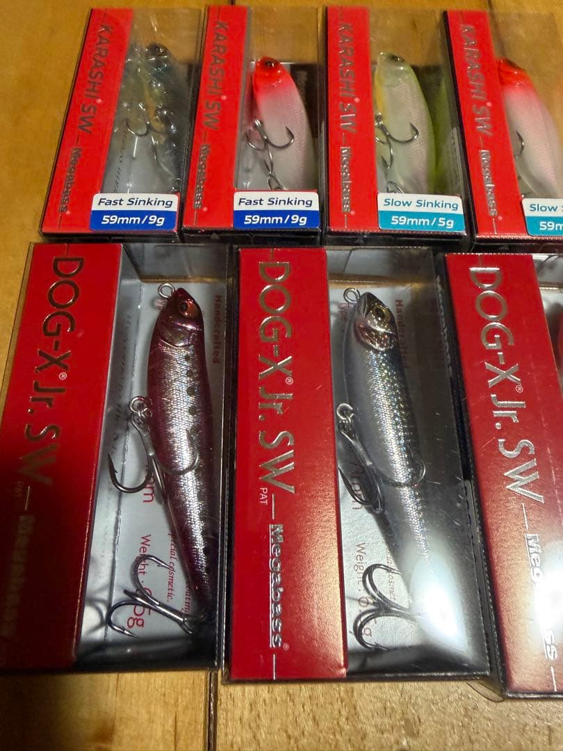 メガバス DOG-X Jr. SW KARASHI SW 7個セット