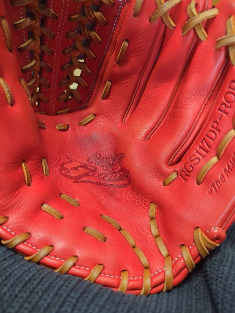 た*け様 Rawlings RGS117DP-ROR レッドグローブ
