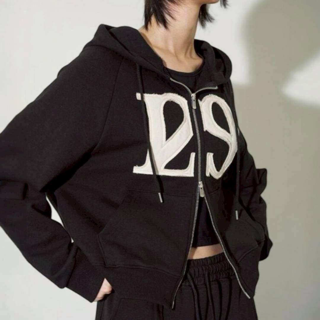 ILLIGO 129 LOGO イリゴ トップス パーカー フーディ ブラック