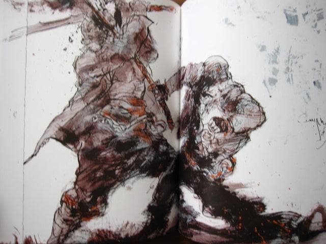 The Nemiri Book　Nicolas Nemiri　直筆サインイラスト