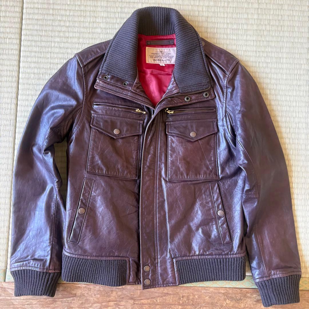 AVIREX アヴィレックス/ホースハイドレザージャケット/6161012