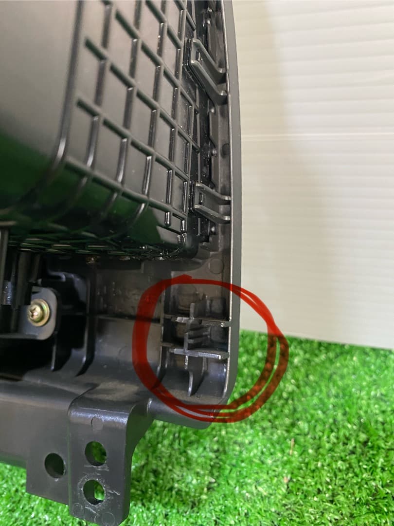 GX110 エアコンパネル エアコン吹き出し口 スイング付 動作確認済